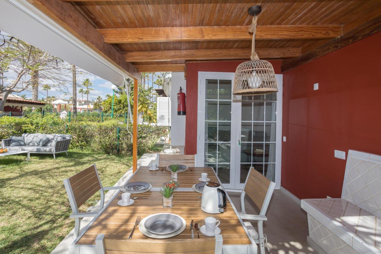 Lightbooking Tunos 73 Maspalomas Gran Jardin Y Barbacoa Екстериор снимка