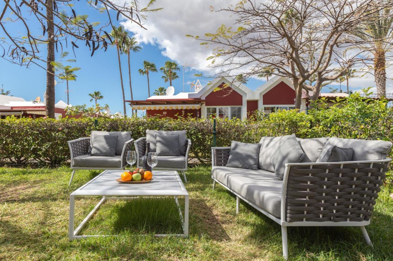 Lightbooking Tunos 73 Maspalomas Gran Jardin Y Barbacoa Екстериор снимка