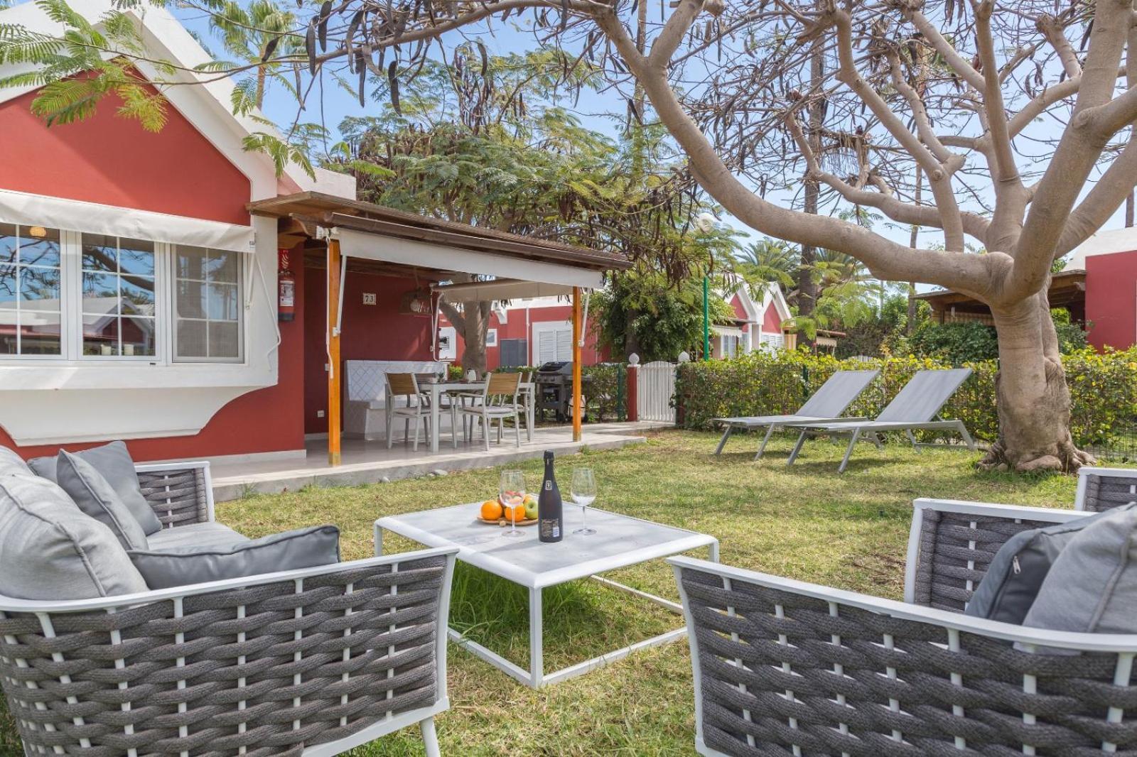Lightbooking Tunos 73 Maspalomas Gran Jardin Y Barbacoa Екстериор снимка